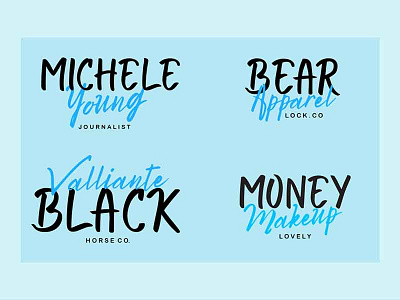 Combination Font For Branding