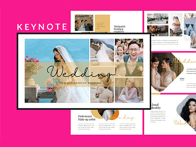 Wedding Lookbook - Keynote Template keynote keynote template trendy