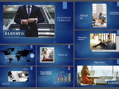 Elevato Business - Powerpoint template