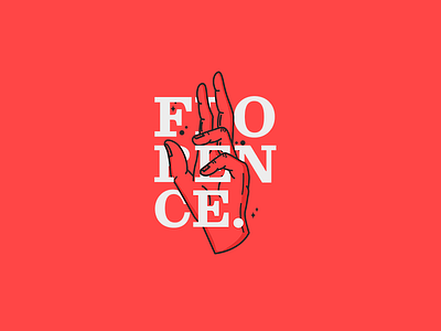 Florence brand design branding design digital illustration typography