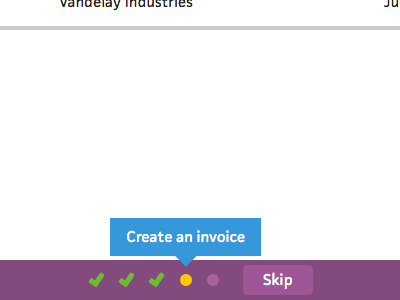 Onboarding Checklist interface onboarding ui web