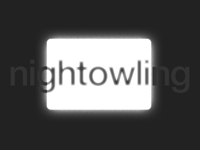 nightowling concept concept identity nightowling