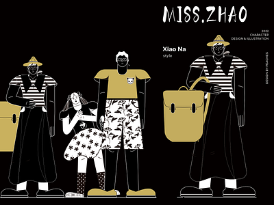 Miss zhao illustration