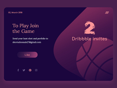 2 Dribbble Invites