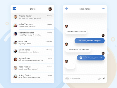 Chat App Part 2 By Trupti Pawnikar On Dribbble