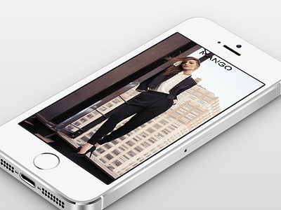 MANGO iPhone app - splash screen app clothes commerce fashion ios ipad iphone mango ui user experience user interface ux