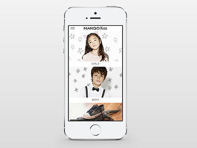 MANGO iPhone app - home of Mango Kids app clothes experience fashion interface ios ipad iphone mango ui user ux