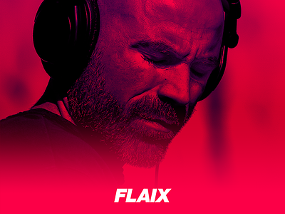 Conceptual image for FLAIX app - A new radio concept android catalunya dj djs electronic flaix iphone music pop radio