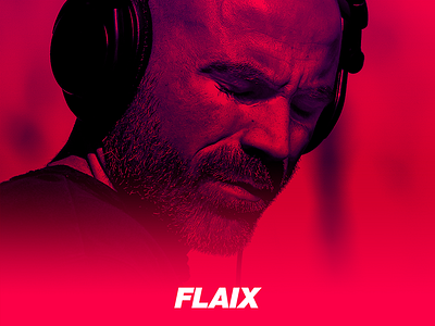 Conceptual image for FLAIX app - A new radio concept