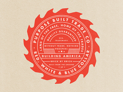 Purpose Built Trade Co graphic design