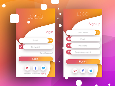 Mobile UI Design