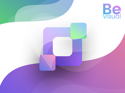 Be Visual creative cool color smart gradient light picture professional visual live