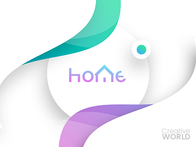 Creative Home android application color cool creative design dribbble game gradient ios mobile ui