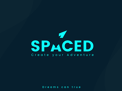 SPACED Logo #spacedchallenge branding logo logotype moon space spaced spacedchallenge