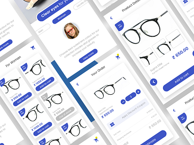 Glasses-Lens App UI