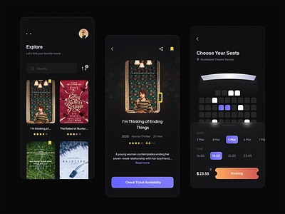 Cinema Booking Tickets App
