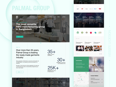 Group of Company Website UI Design!