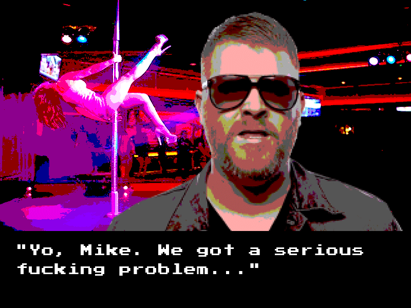 Run The Jewels 8-bit Cutscene Animation of El-P 8 bit animation cutscene gif nes nintendo video game