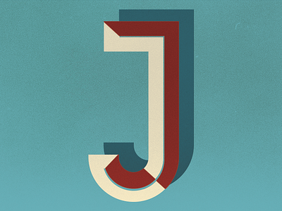 J Monogram Design