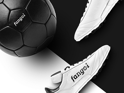 Fangol branding ball boots branding design football graphic graphics identity leather logo logotype soccer
