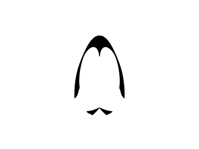 Tuxedo brand branding design graphic identification logo logotype mark minimalism negative space penguin simple