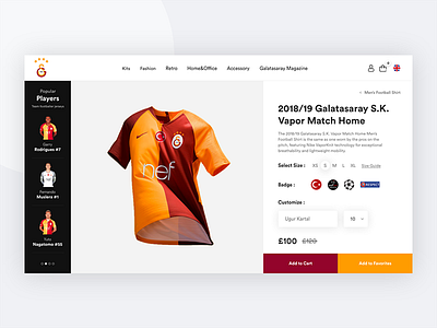 Galatasaray Online Store | Product Detail