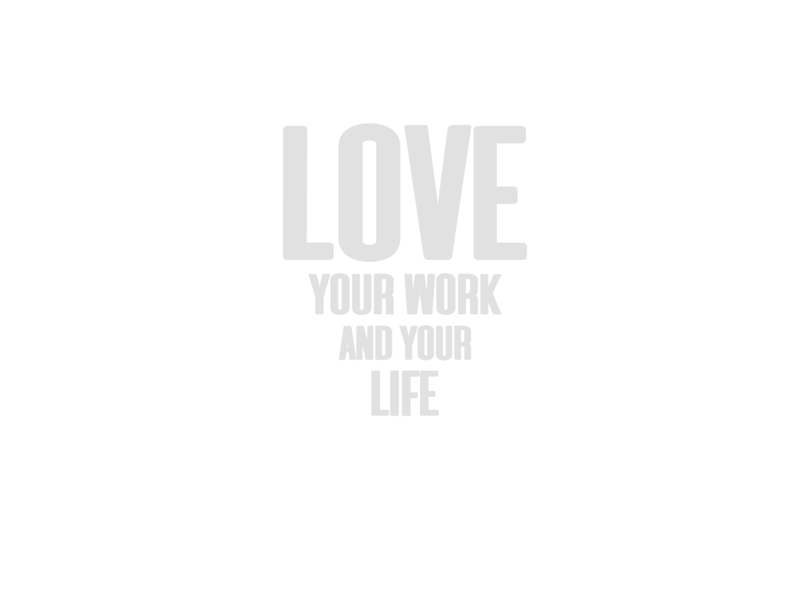 Love Your Life animation