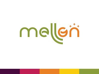 Mellon access app brand branding coworking gate logo mellon naming
