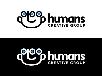Humans Creative Group Logo brand creative creativo group grupo humanos humans logo