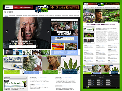Website Macô News activism cannabis maconha magazine news notícias portal site