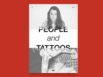 Zine "People and tattoos" #1 helvetica people tattoos zine