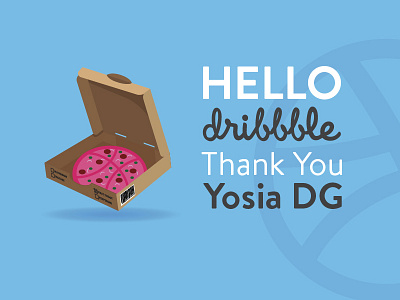 are you order pizza? debut dribbble first first shot hello pizza shot