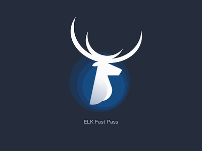 Elk design icon illustration logo ui ux