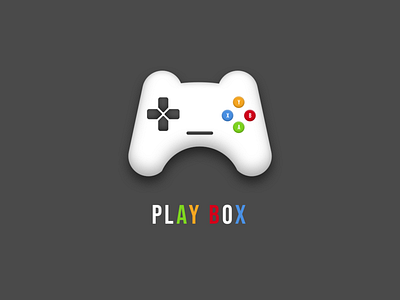 Play Box app box design game icon illustration logo ui