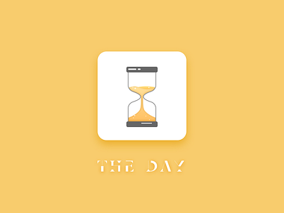 Icon -The Day branding design icon illustration logo ui ux