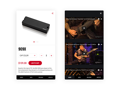 Pickups prototype and videos responsive design ui design ux design web design website