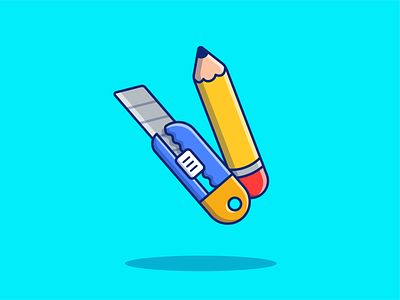 there are two types of people in this world..... ✏️ cutter drawing education educational flat graphite icon illustration logo minimal office pencil school sharp sharpener sketch tool vector wood writing