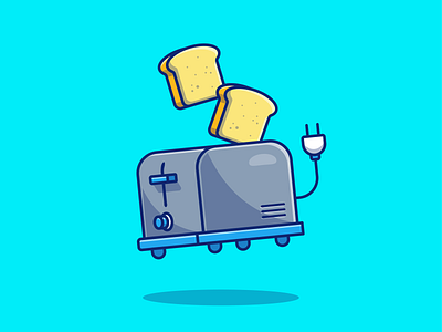 Breakfast Stuff! 🍞 ☕🥛 by catalyst on Dribbble