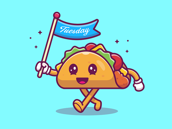 Taco 🌮🌮 by catalyst on Dribbble