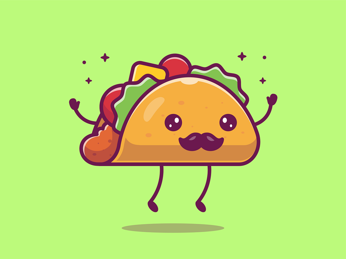 Taco 🌮🌮 by catalyst on Dribbble