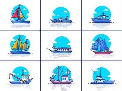 boat ship ⛵🛥️🚢⚓ beach boat icon illustration logo marine motorboat ocean sailboat sea ship sky speedboat summer transport transportation travel vacation vessel yacht