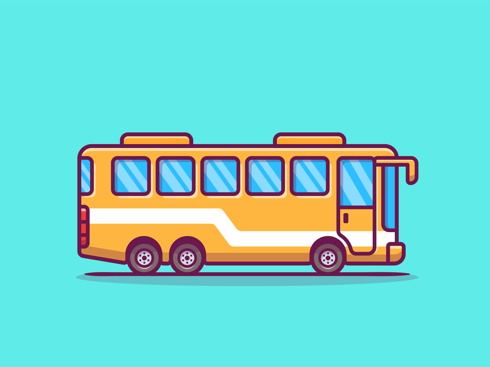 public transportation 🚒 🚓 🚌 🚑 🚍 🚕 by catalyst on Dribbble