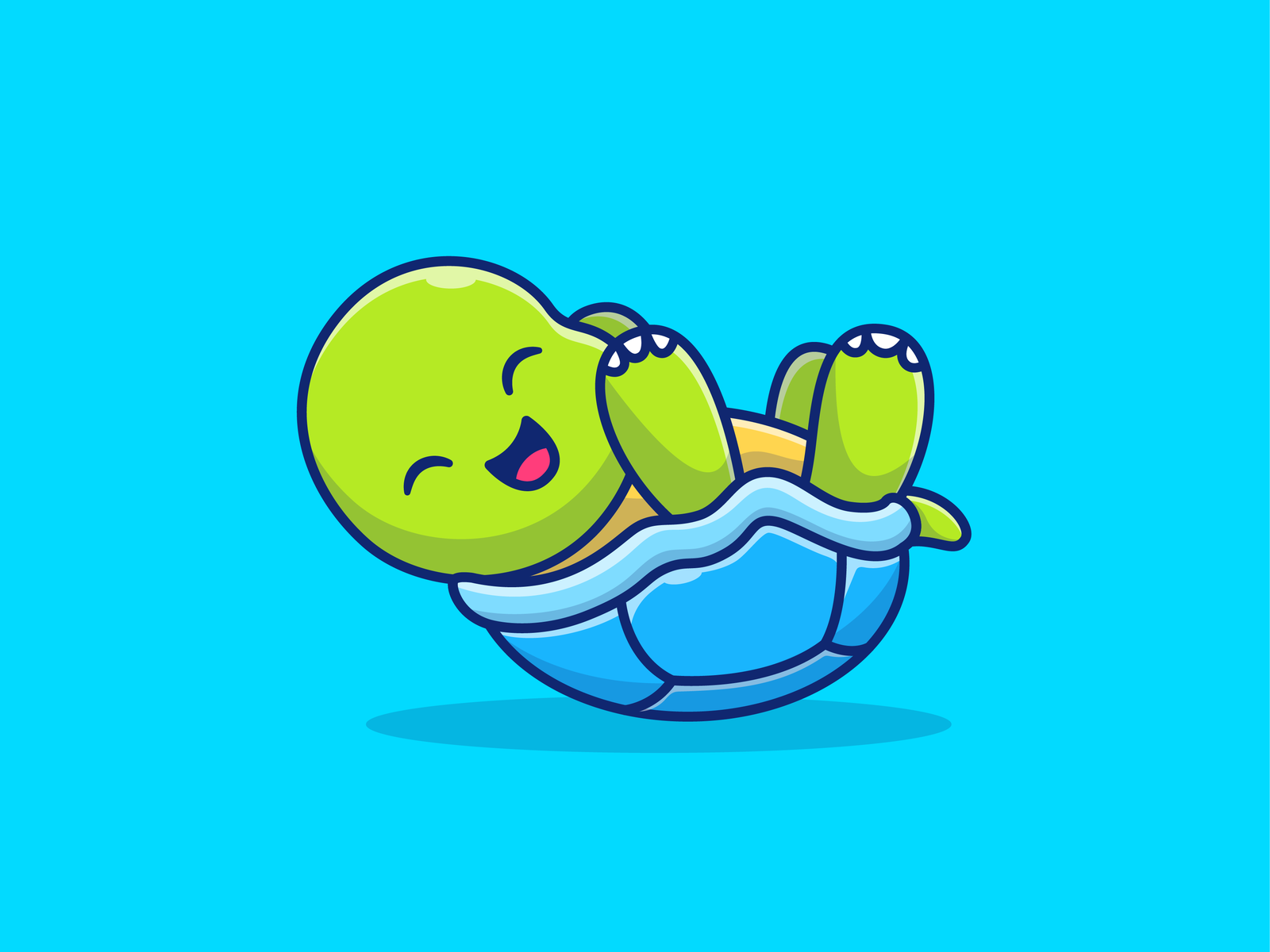 Turtle 🐢🐢 by catalyst on Dribbble