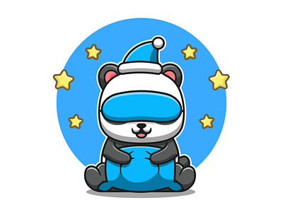 Cute Panda🐼🎧☕ by catalyst on Dribbble