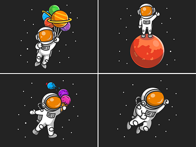 New astronaut suit🧑🏼‍🚀🚀 astroman astronaut astronaut suit cartoon character costume flying helmet hero ice cream icon illustration logo moon planet saturnus sky space spaceman superhero