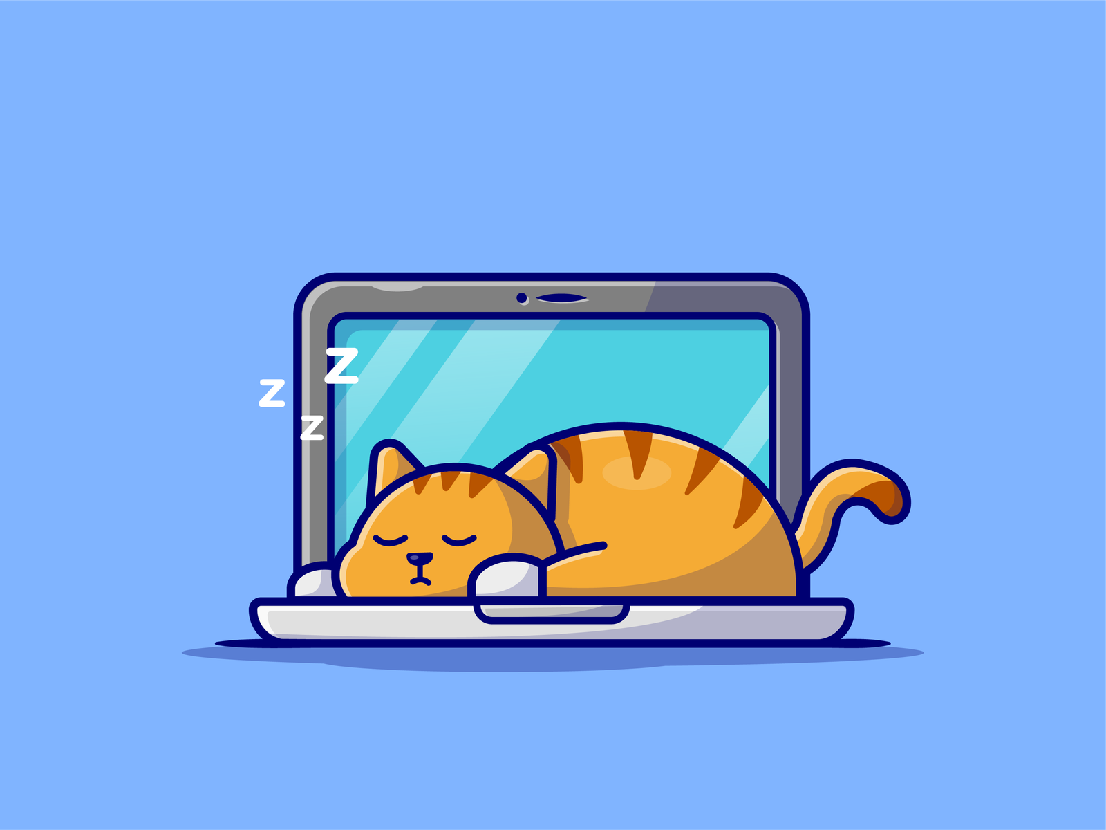 Cute Laptop and Phone💻📱 by catalyst on Dribbble