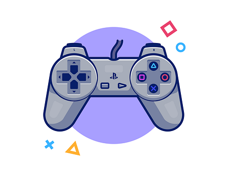 Game controller🎮🎮⭕🔺 by catalyst on Dribbble