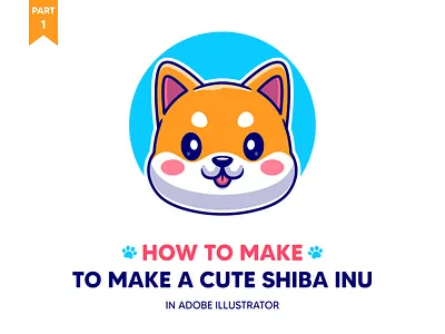 #CatalystClass part 2🐕🐶🖋️ animal character cute dog face how to icon illustration illustrator japan logo mascot shiba inu sketch step tutorial