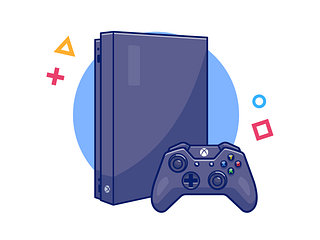 Games with controller🎮🎮 by catalyst on Dribbble