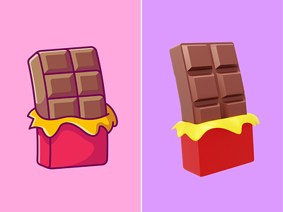 Chocolate🍫🍫🍫 3d design blender candy choco chocolate cute eat fastfood food icon illustration logo love packaging silverqueen toblerone valentine valentines day
